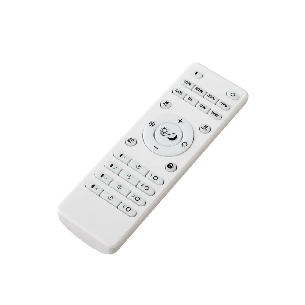 LED-loftlampe Rebeka, 48x49cm, CCT, fjernbetjening^Lindby Hot