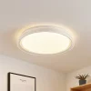 Lindby LED-loftlampe Sleya Ø 50 cm, hvid, CCT, dæmpbar