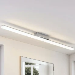 Lindby Loftlamper|Loftlamper>LED-loftlampe til badeværelset Levke, 116 cm, dæmpbar, IP44