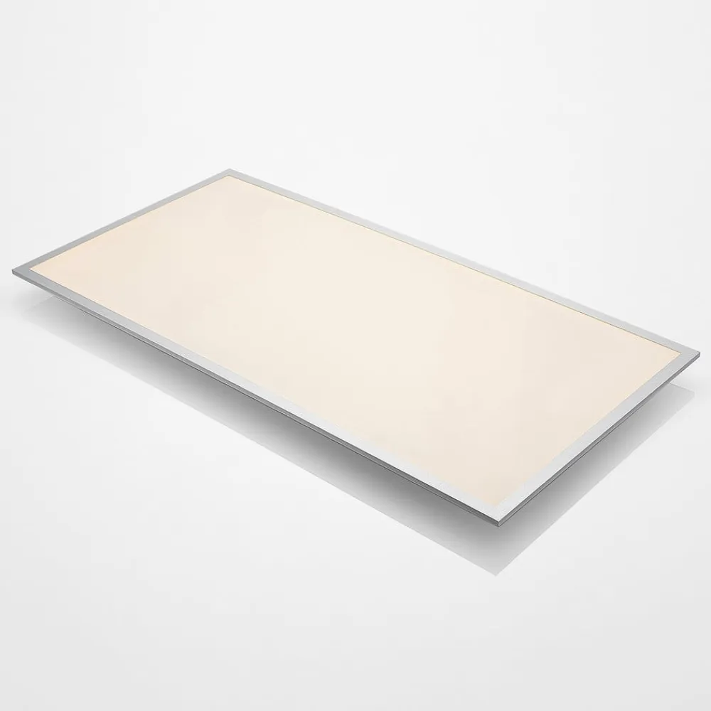 LED-loftlampe Zento, 120 cm, sølv, 4.000 K^Lindby Clearance