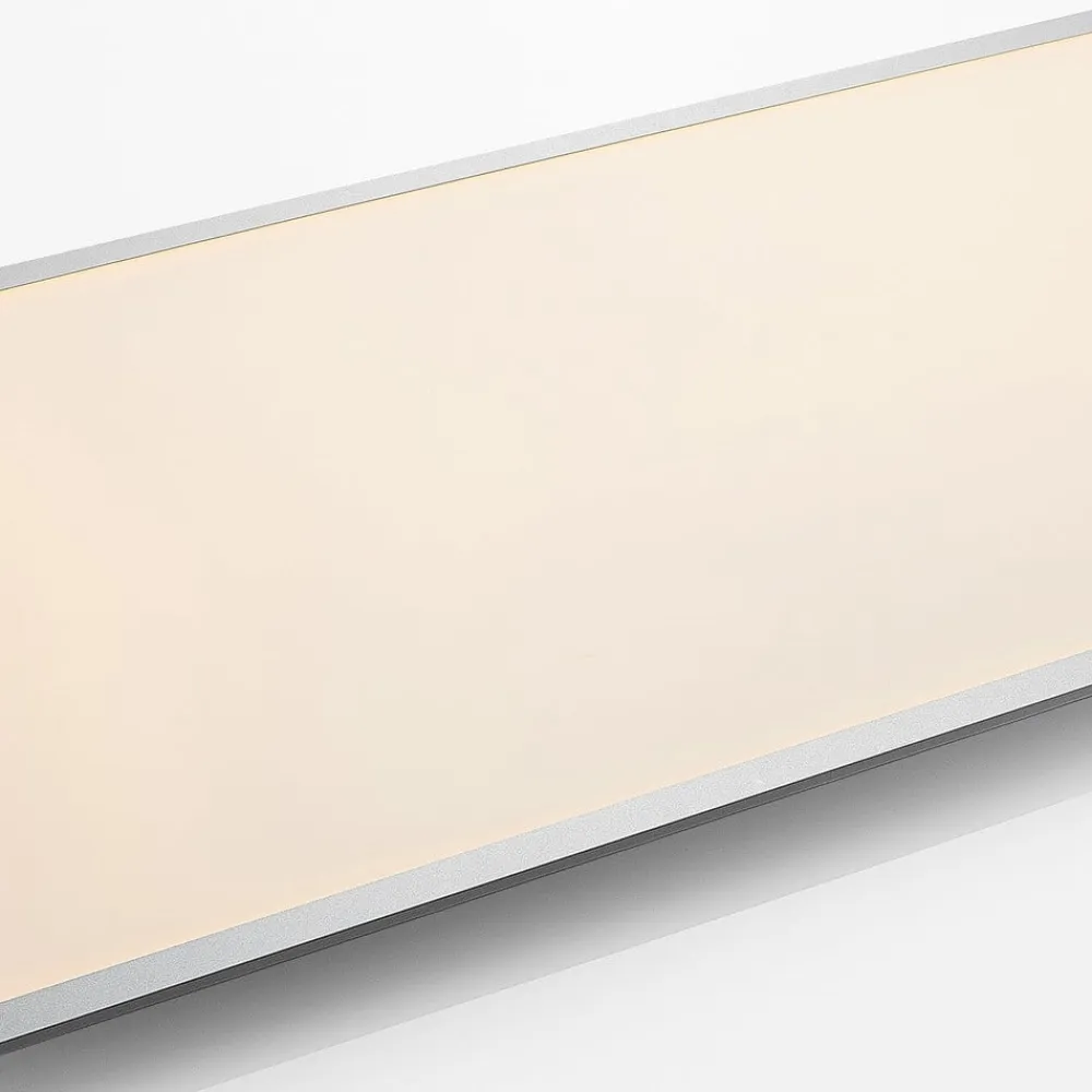 LED-loftlampe Zento, 120 cm, sølv, 4.000 K^Lindby Clearance