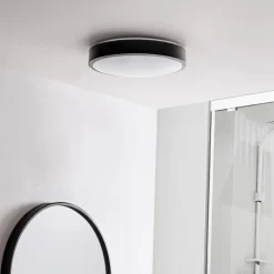 Lindby Loftlamper|Pendellamper>LED-loftslampe Ashen, 3.000 K. hvid, plast