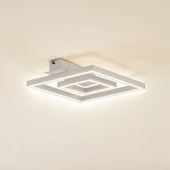 LED-loftslampe Madamo, hvid, 30 cm, 3000K^Lindby Hot
