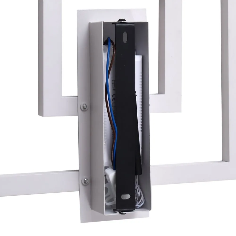 LED-loftslampe Madamo, hvid, 30 cm, 3000K^Lindby Hot