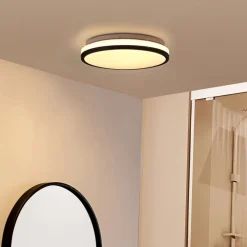 LED-loftslampe Nymira, 4.000 K, plast^Lindby New