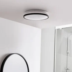 LED-loftslampe Nymira, 4.000 K, plast^Lindby New