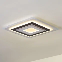 LED-loftslampe Rebeka, 50 x 50 cm, CCT, dæmpbar^Lindby Discount