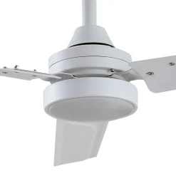 Lindby LED-loftventilator Aerallo, hvid, CCT, støjsvag