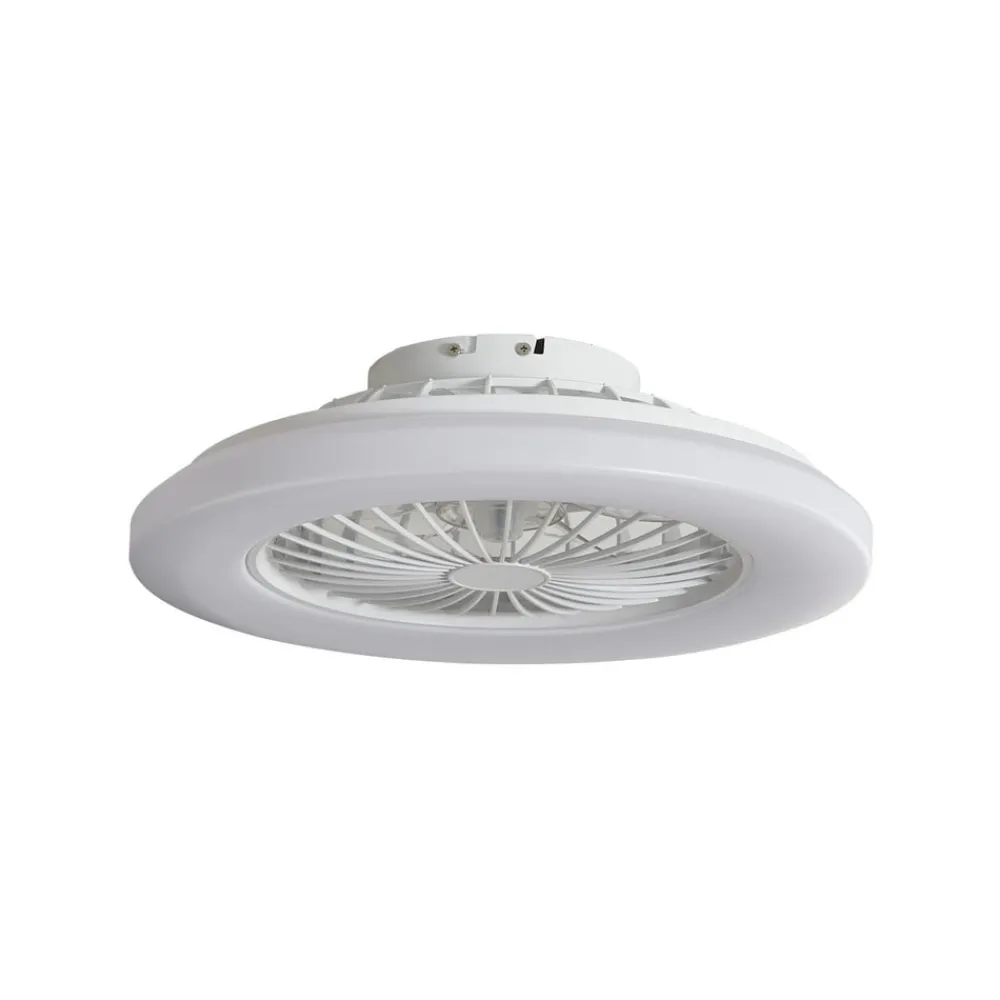 Lindby Loftventilatorer>LED-loftventilator Vedin, DC, støjsvag, Ø 49 cm, CCT