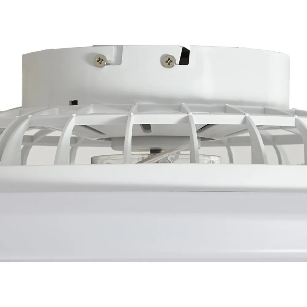 Lindby Loftventilatorer>LED-loftventilator Vedin, DC, støjsvag, Ø 49 cm, CCT