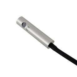 LED-læselampe Flexola, nikkel, kantet, metal, stik^Lindby Hot