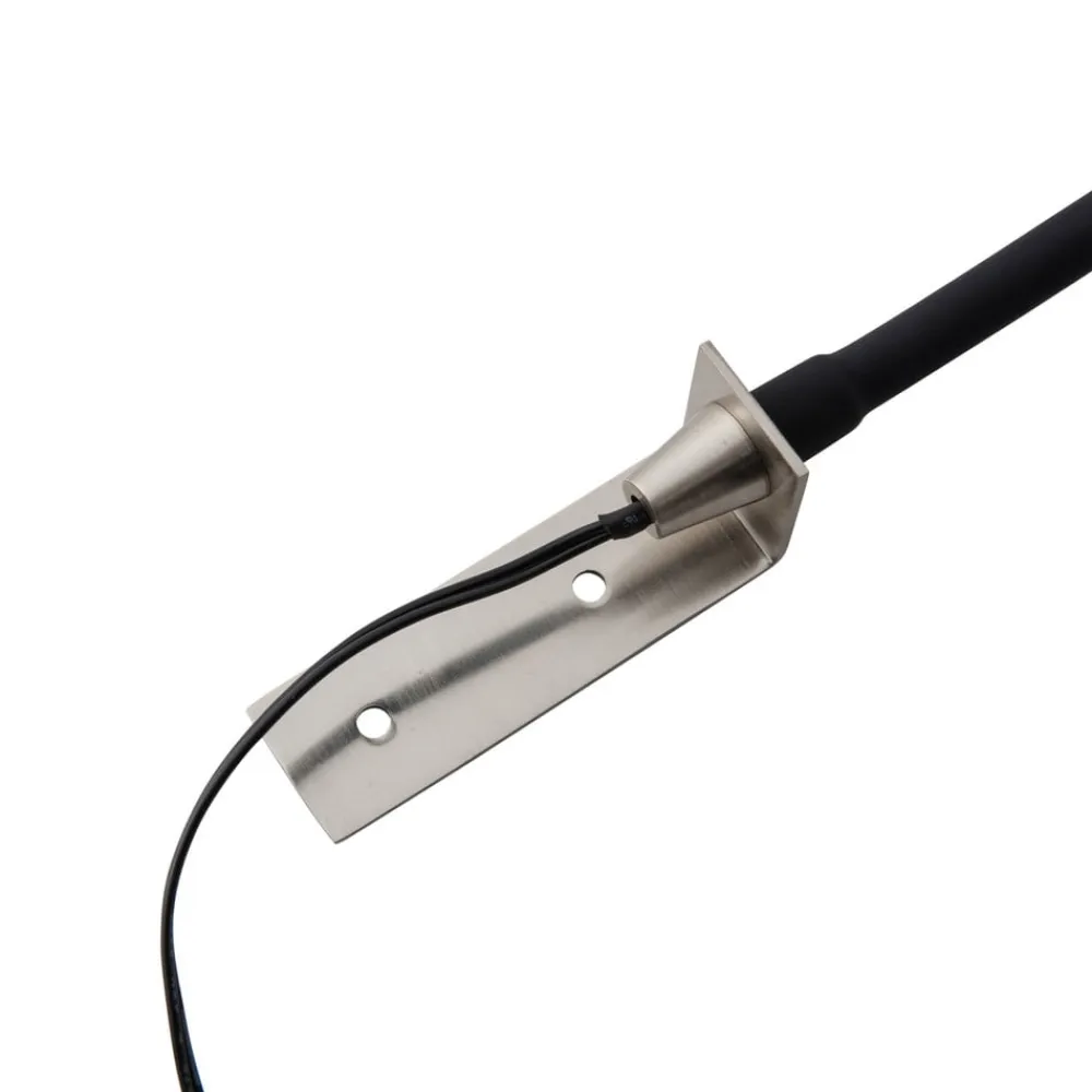 LED-læselampe Flexola, nikkel, kantet, metal, stik^Lindby Hot