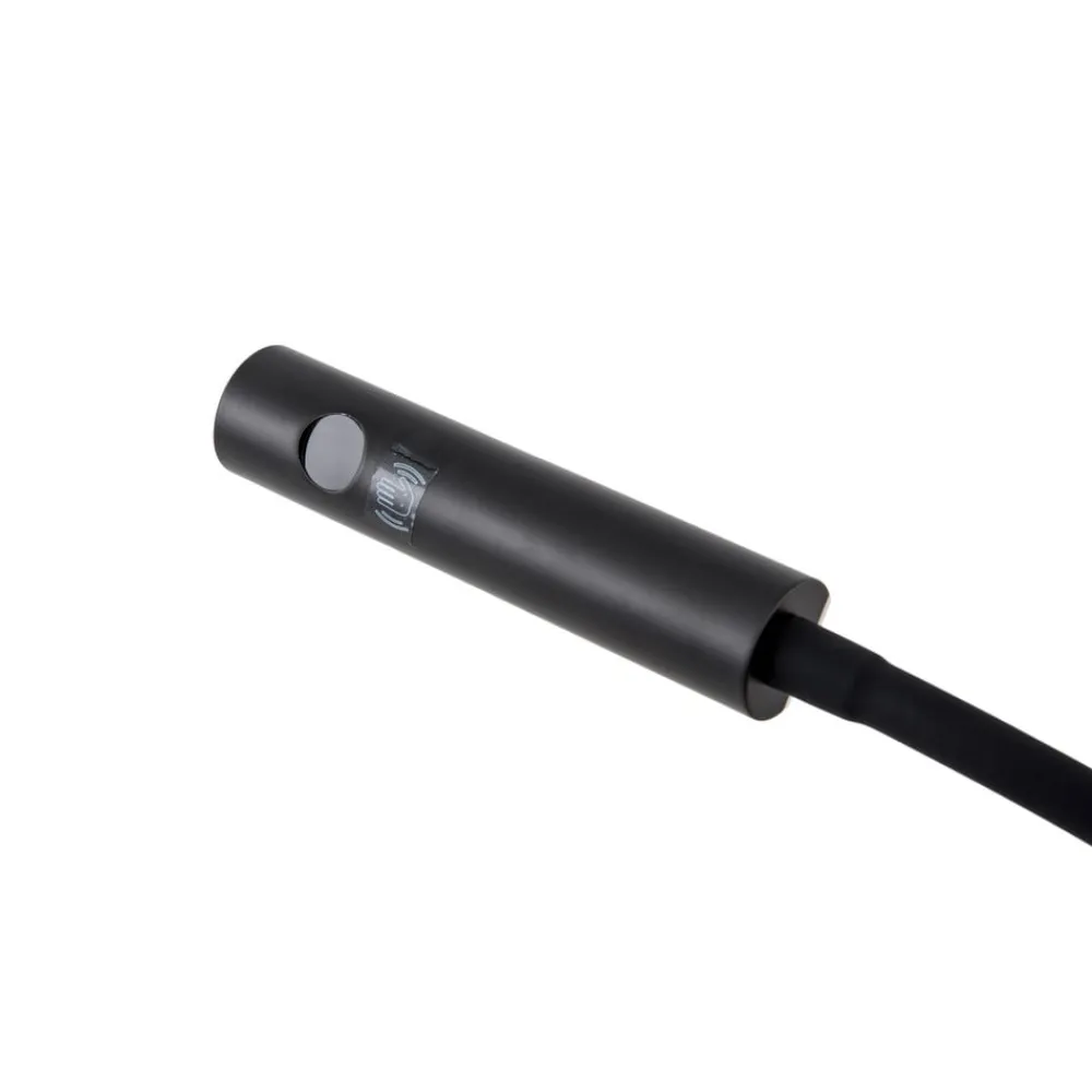 Lindby LED-læselampe Flexola, sort, kantet, stik