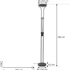 LED-læselampe Josefin, sort, læselampe, dæmpbar^Lindby Hot