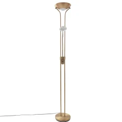 Lindby LED-læselampe Josefin, bronze, læselampe, dæmpbar