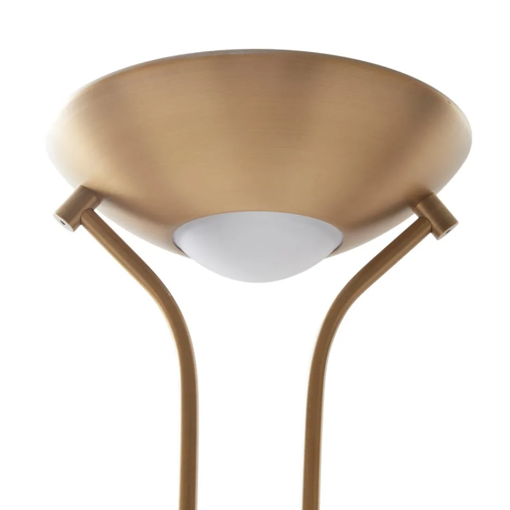 Lindby LED-læselampe Josefin, bronze, læselampe, dæmpbar