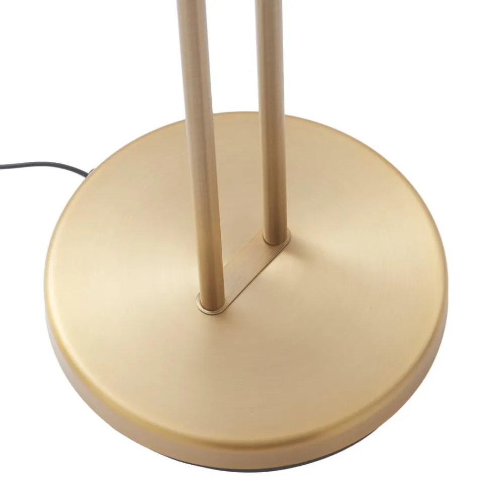 Lindby LED-læselampe Josefin, bronze, læselampe, dæmpbar