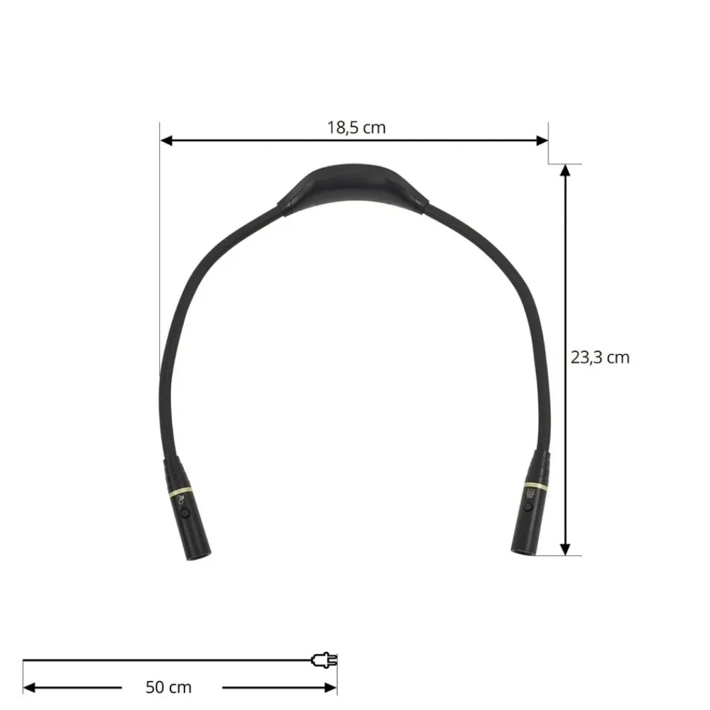 LED-læselampe til ophængning Travan, CCT, dæmpbar^Lindby Clearance