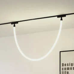 LED-lysslange Lumaro, længde 150 cm, tekstil, 48V^Lindby New