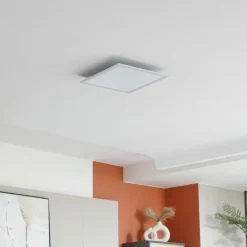 LED-panel Enhife, hvid, 40 x 40 cm, metal, 4.000 K^Lindby Sale