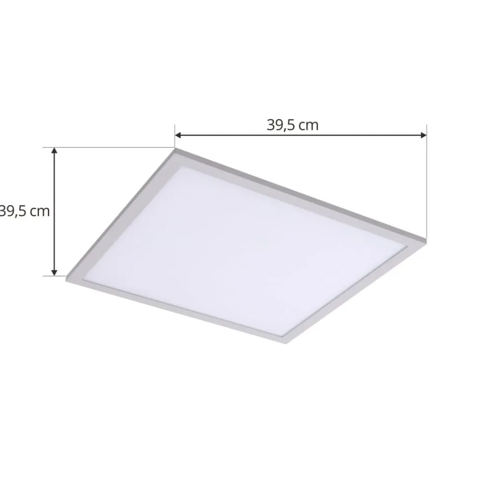 LED-panel Enhife, hvid, 40 x 40 cm, metal, 4.000 K^Lindby Sale