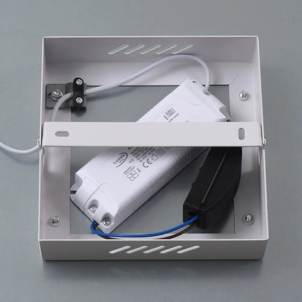 LED-panel Enhife, hvid, 40 x 40 cm, metal, 4.000 K^Lindby Sale