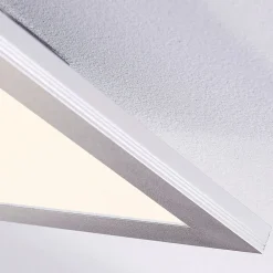 LED-panel Livel, sæt med 2, 4.000 K, 40 x 40 cm, sølv^Lindby Sale