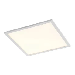 LED-panel Quais, 40 x 40 cm, hvid, aluminium, 4.000K^Lindby