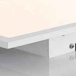 LED-panel Quais, 40 x 40 cm, hvid, aluminium, 4.000K^Lindby