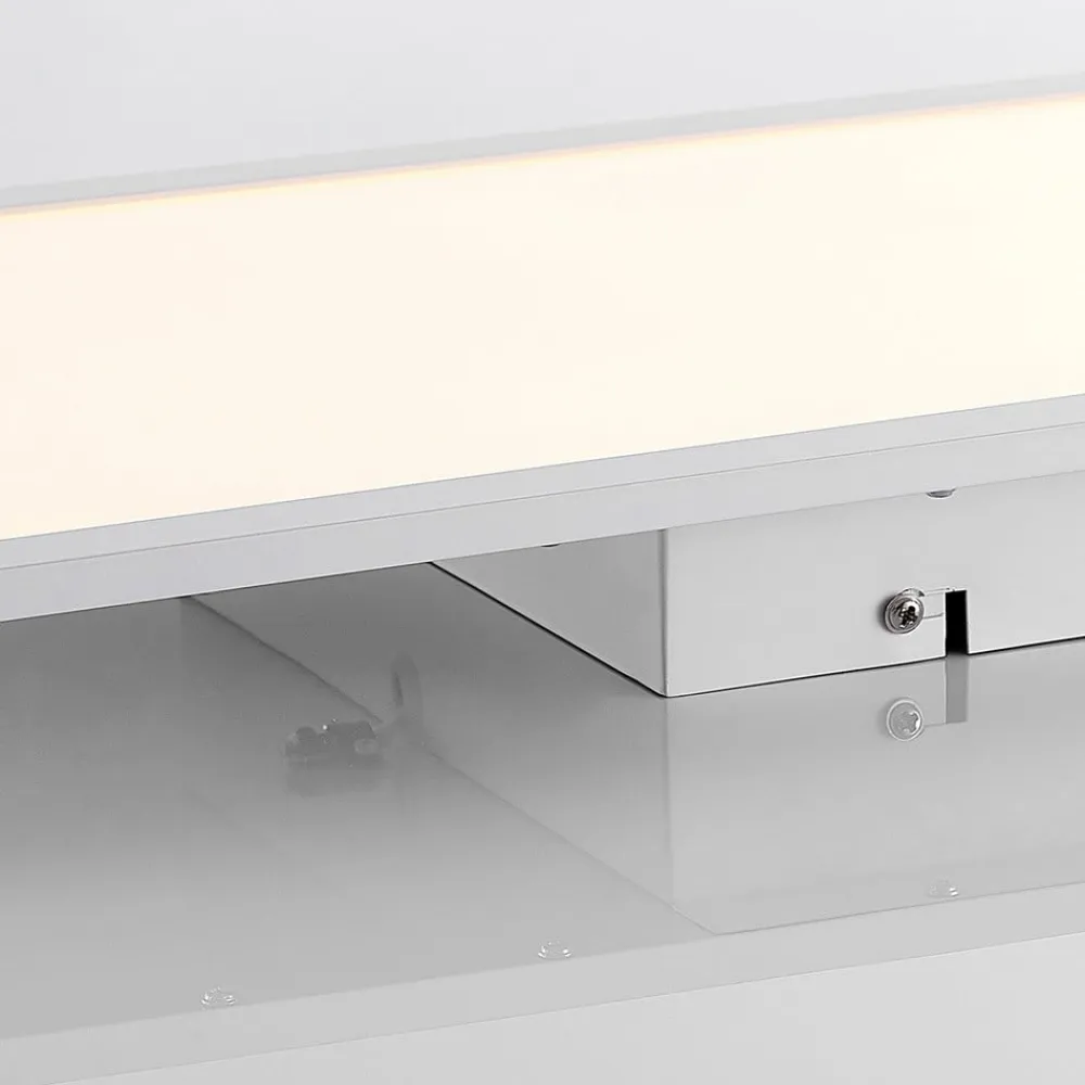 LED-panel Quais, 80 x 30 cm, hvid, metal, 4.000K^Lindby Discount