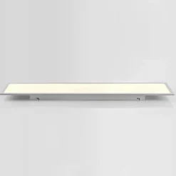 Lindby LED-panel Quais, 30 x 120 cm, hvid, aluminium, 4.000K
