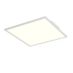 Lindby LED-panel Quais, 60 x 60 cm, hvid, aluminium, 4.000K