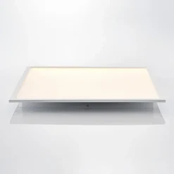 Lindby LED-panel Quais, 60 x 60 cm, hvid, aluminium, 4.000K