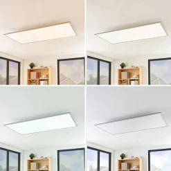 Lindby LED-panel Stenley, CCT, 120 cm x 60 cm, dæmpbar