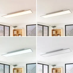 LED-panel Stenley, CCT, 120 cm x 30 cm, dæmpbar^Lindby Best