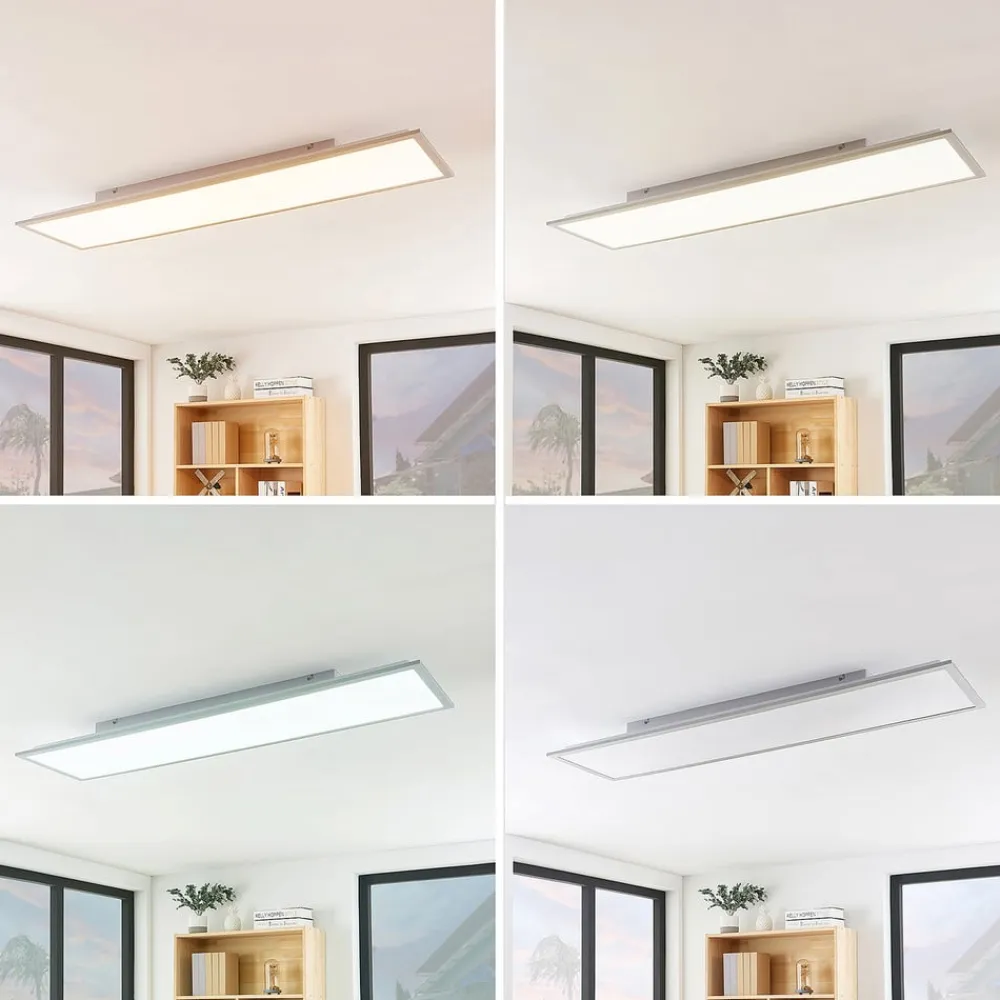 LED-panel Stenley, CCT, 120 cm x 30 cm, dæmpbar^Lindby Best