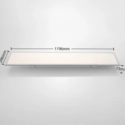 LED-panel Stenley, CCT, 120 cm x 30 cm, dæmpbar^Lindby Best