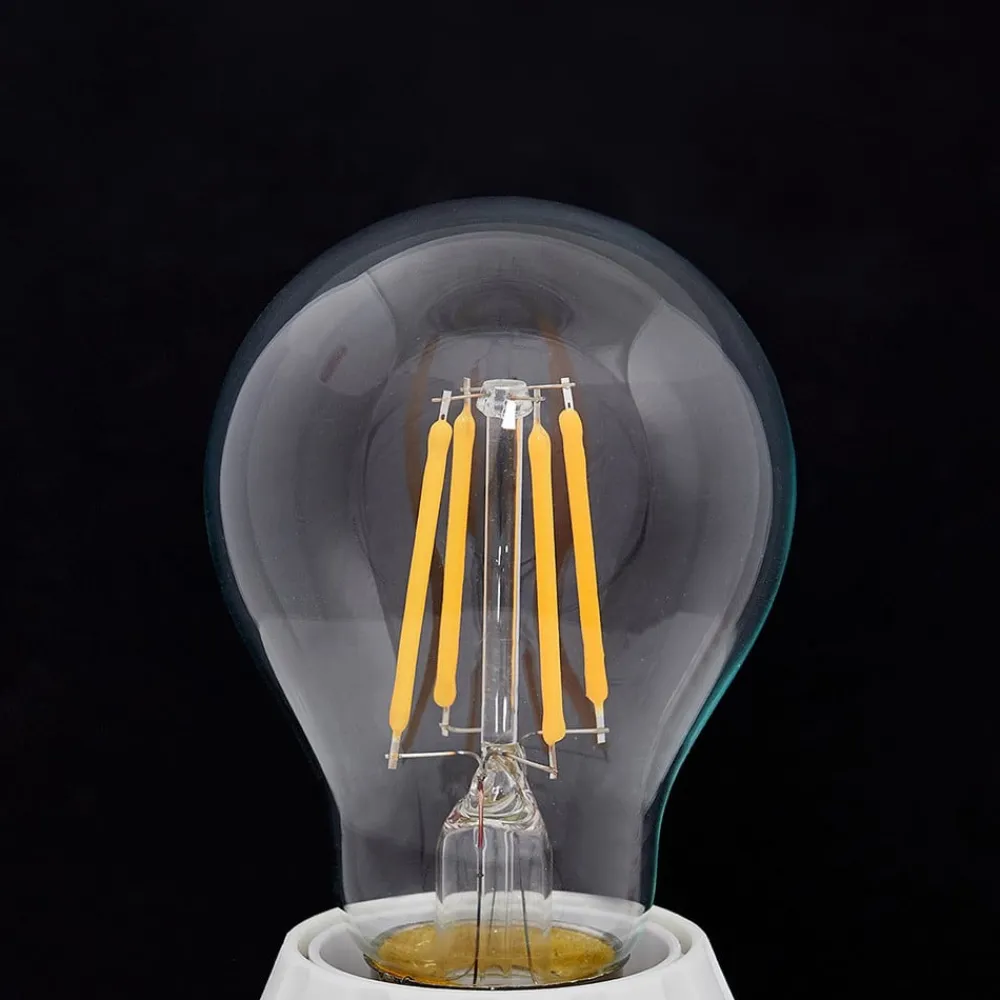 Lindby Filament Pære|Led Pærer>LED-pære, glødetråd, E27, 4W, klar, 2700K