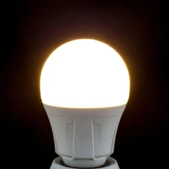Lindby LED-pære, sæt med 10 stk, E27, 8,5 W, mat, 3.000 K