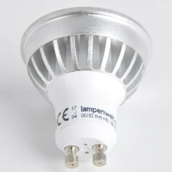 Lindby Led Pærer>LED-reflektor GU10 5 W klar 3.000 K 55° sæt med 10 stk