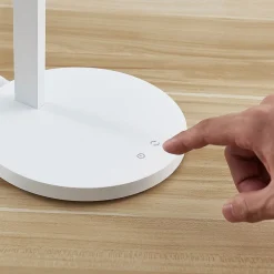 LED-skrivebordslampe Loretta, højde 43 cm, hvid, CCT^Lindby Clearance