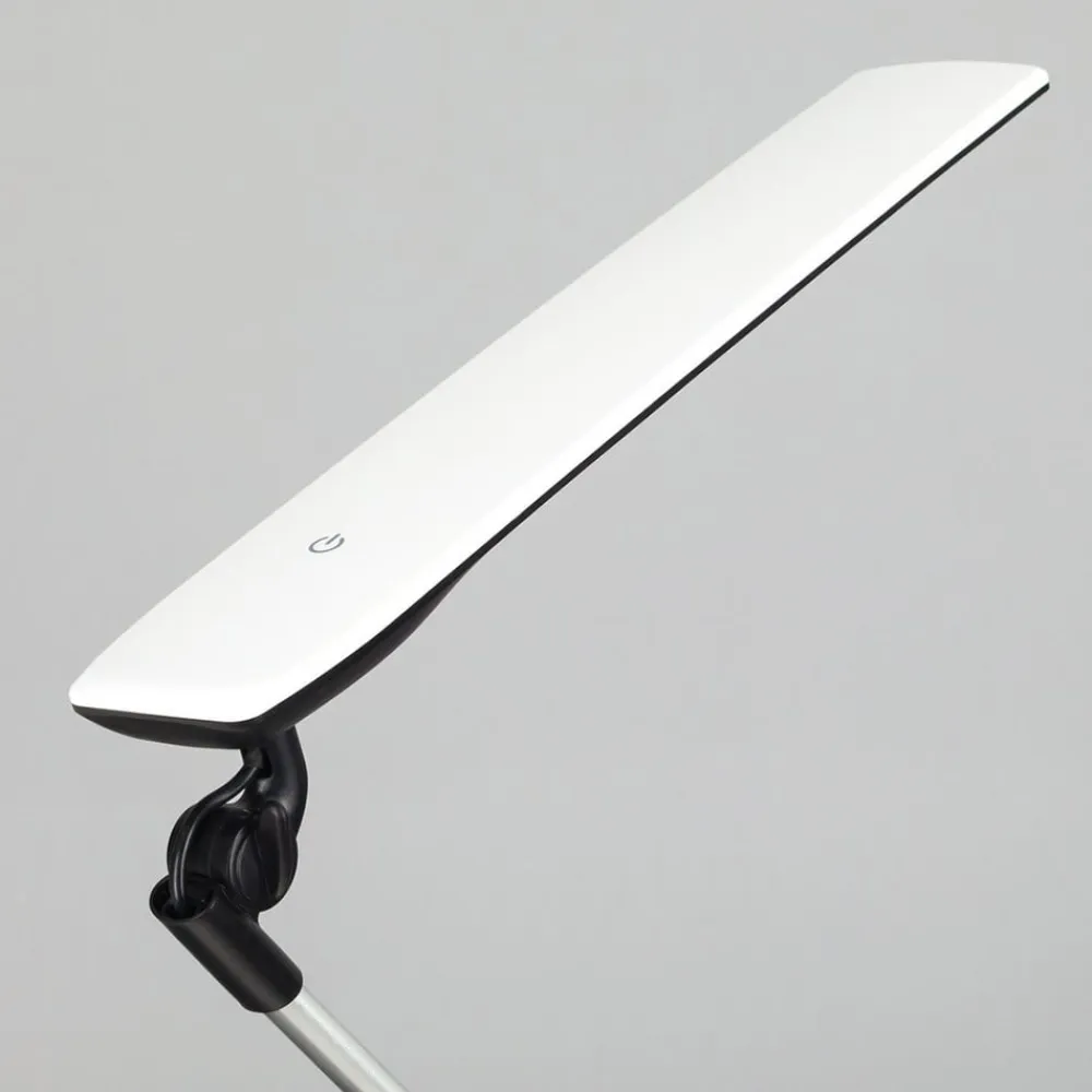 LED-skrivebordslampe Felipe, sort, klemmefod^Lindby Hot