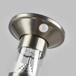 Lindby LED-sokkellampe Jalisa, 54 cm, solcelle, sensor