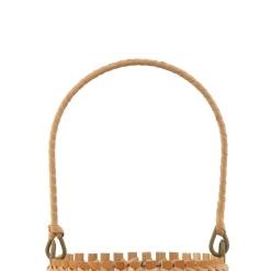 LED-solcellebordlampe Amaria, bambus, Ø 12 cm^Lindby Discount