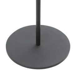 LED-solcellegulvlampe Hilario, sort, jern, genopladeligt batteri^Lindby Discount