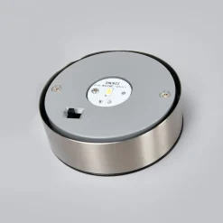 Lindby LED-solcellelampe Aleeza, 61 cm, stål, jordspyd