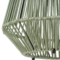 LED-solcellelampe Austas, grøn, Ø 32 cm, USB, IP54^Lindby Online