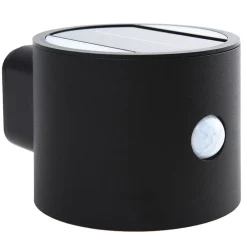 LED-solcellelampe Amren, sort, ABS, sensor^Lindby New