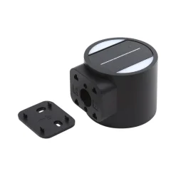 LED-solcellelampe Amren, sort, ABS, sensor^Lindby New