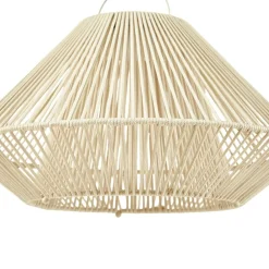 Lindby LED-solcellelampe Austas, beige, Ø 50 cm, USB, IP54